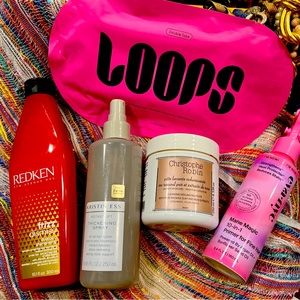 Beauty Bundle! Redken Frizz Dismiss Loops Mask Christophe Robin Paste & More!